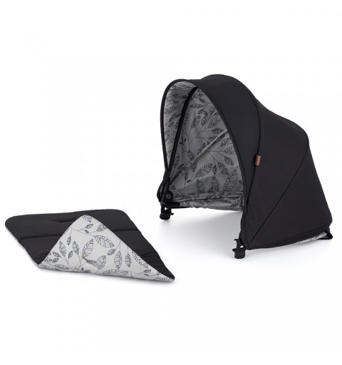 Petite&Mars - Budka z dwustronną wkładką do wózka Royal2 | Perfect Black